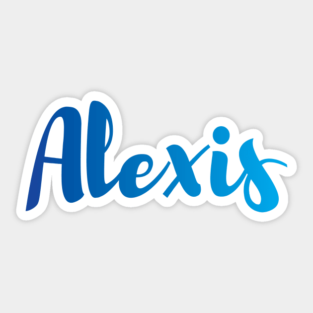 Alexis Sticker by ampp